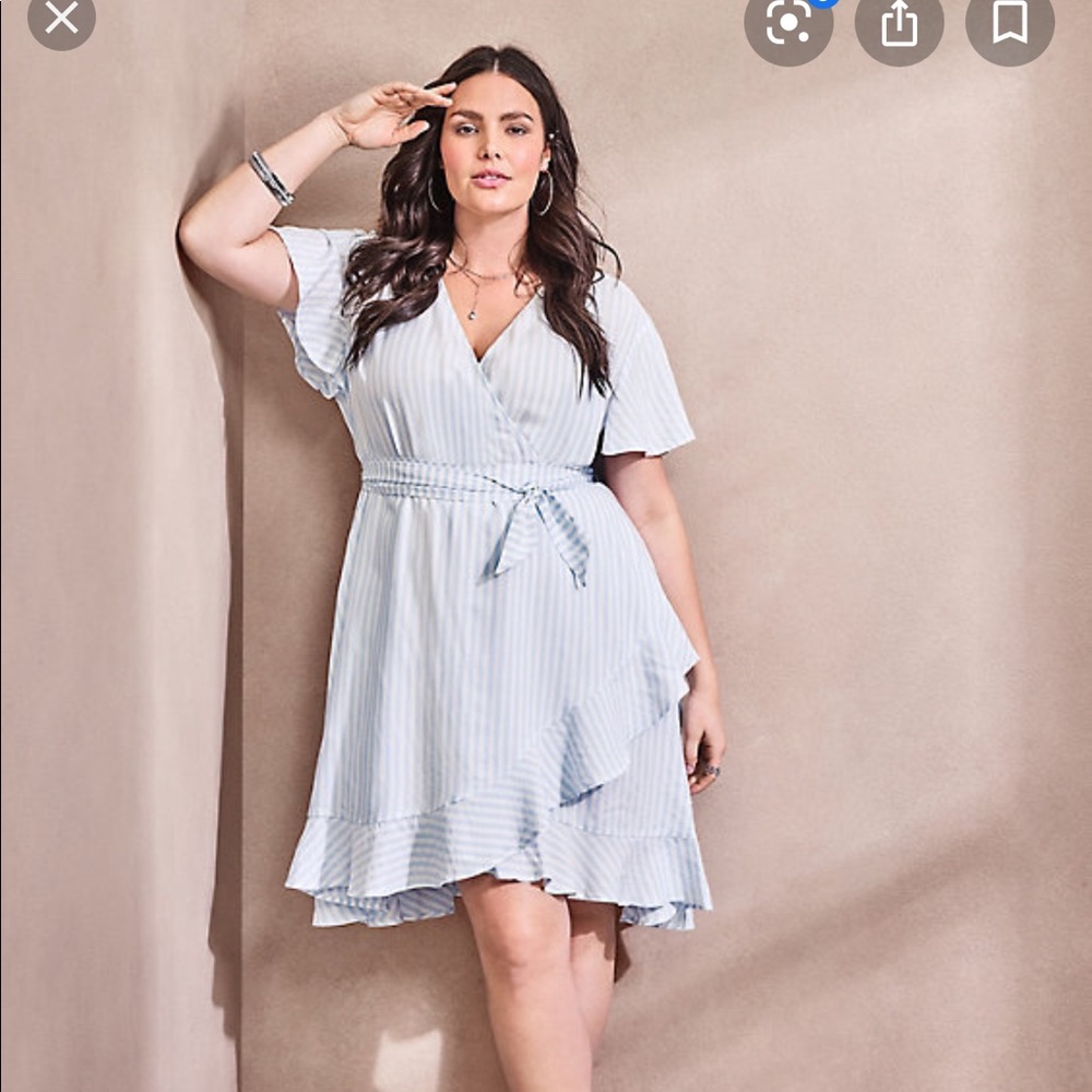 Torrid striped dress
